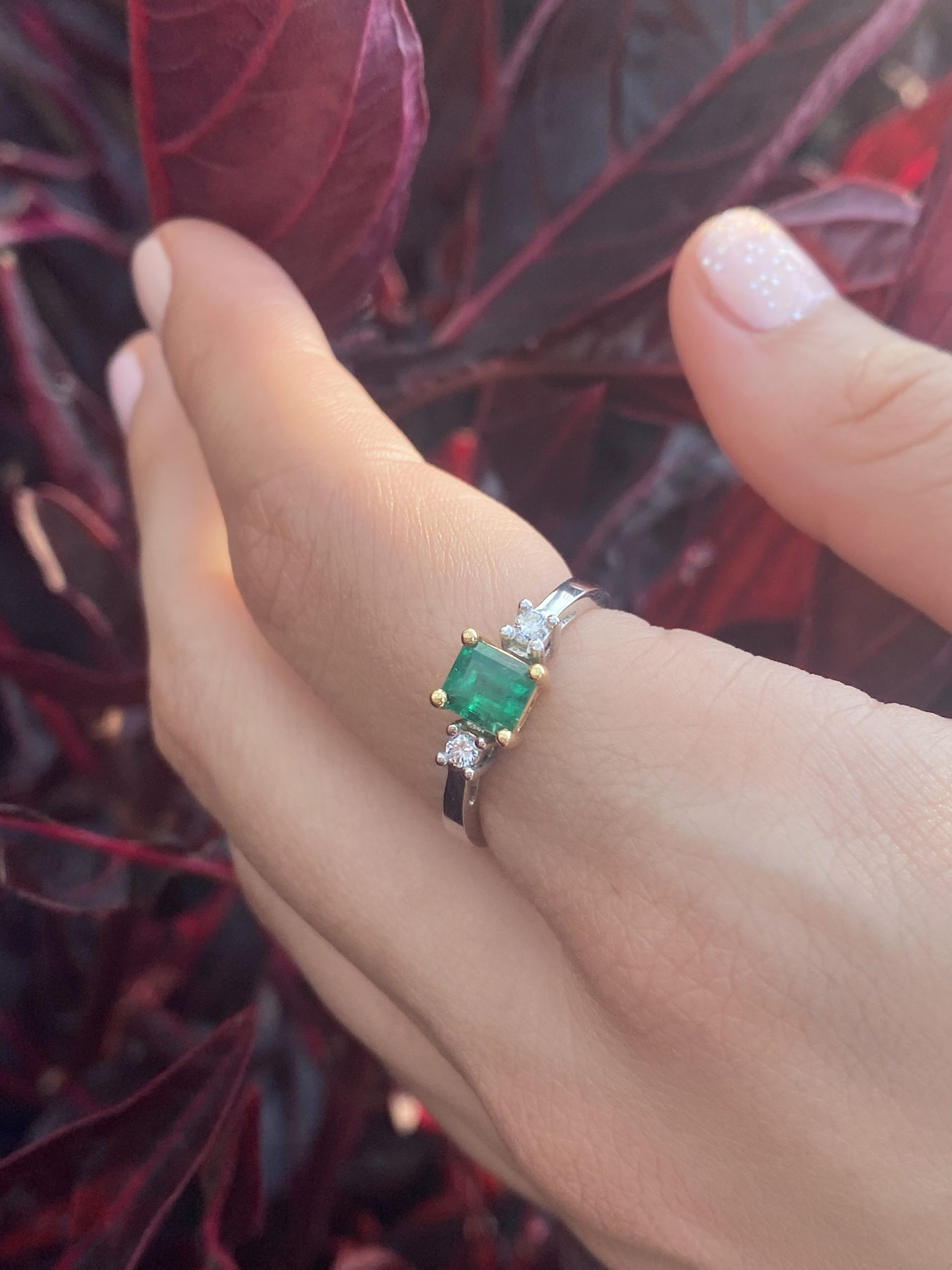 Offset stone ring - Image 4