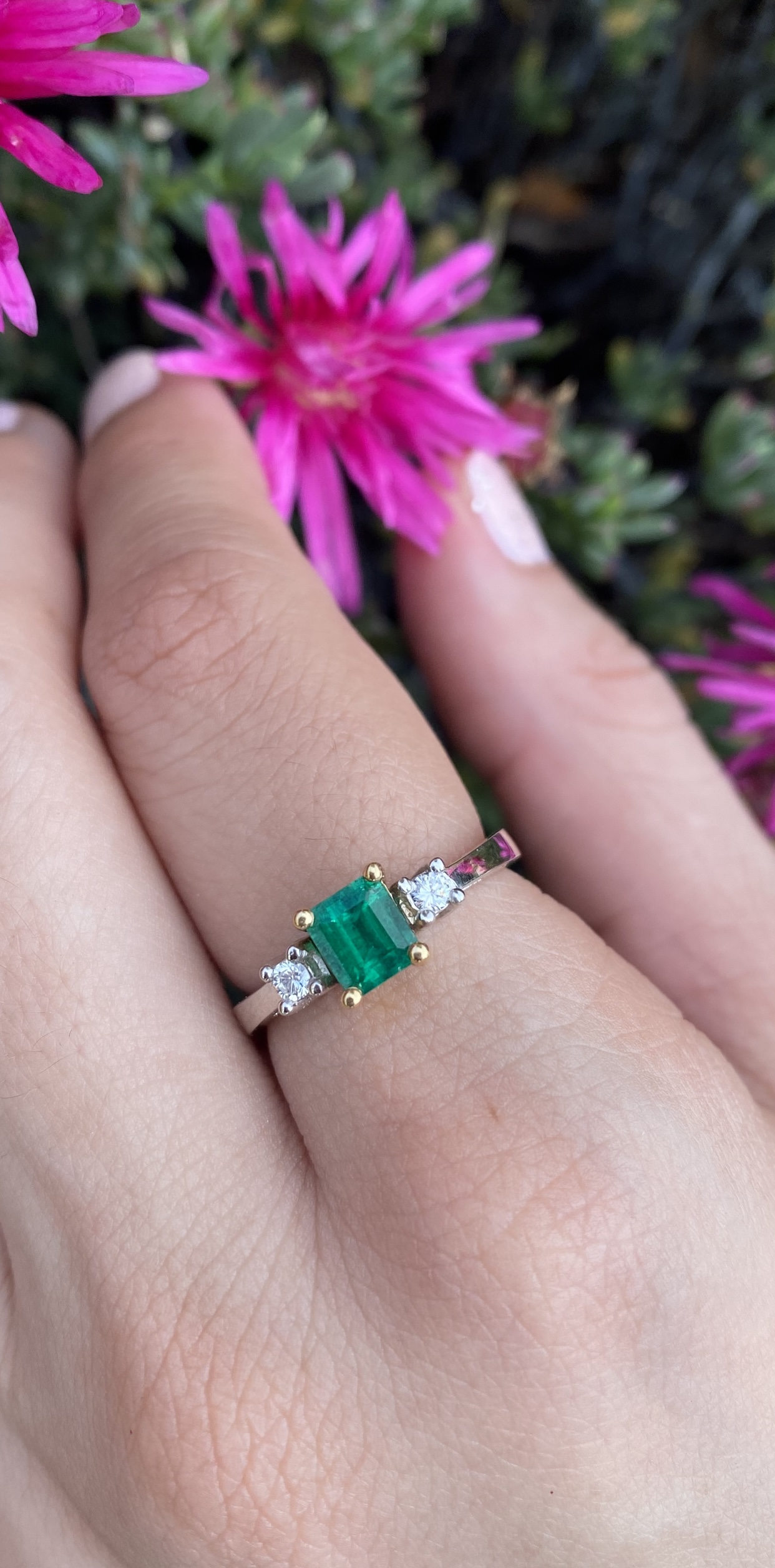Offset stone ring - Image 2